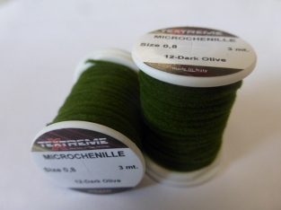 Microchenille 0,8 Dark Olive (Spool 12)